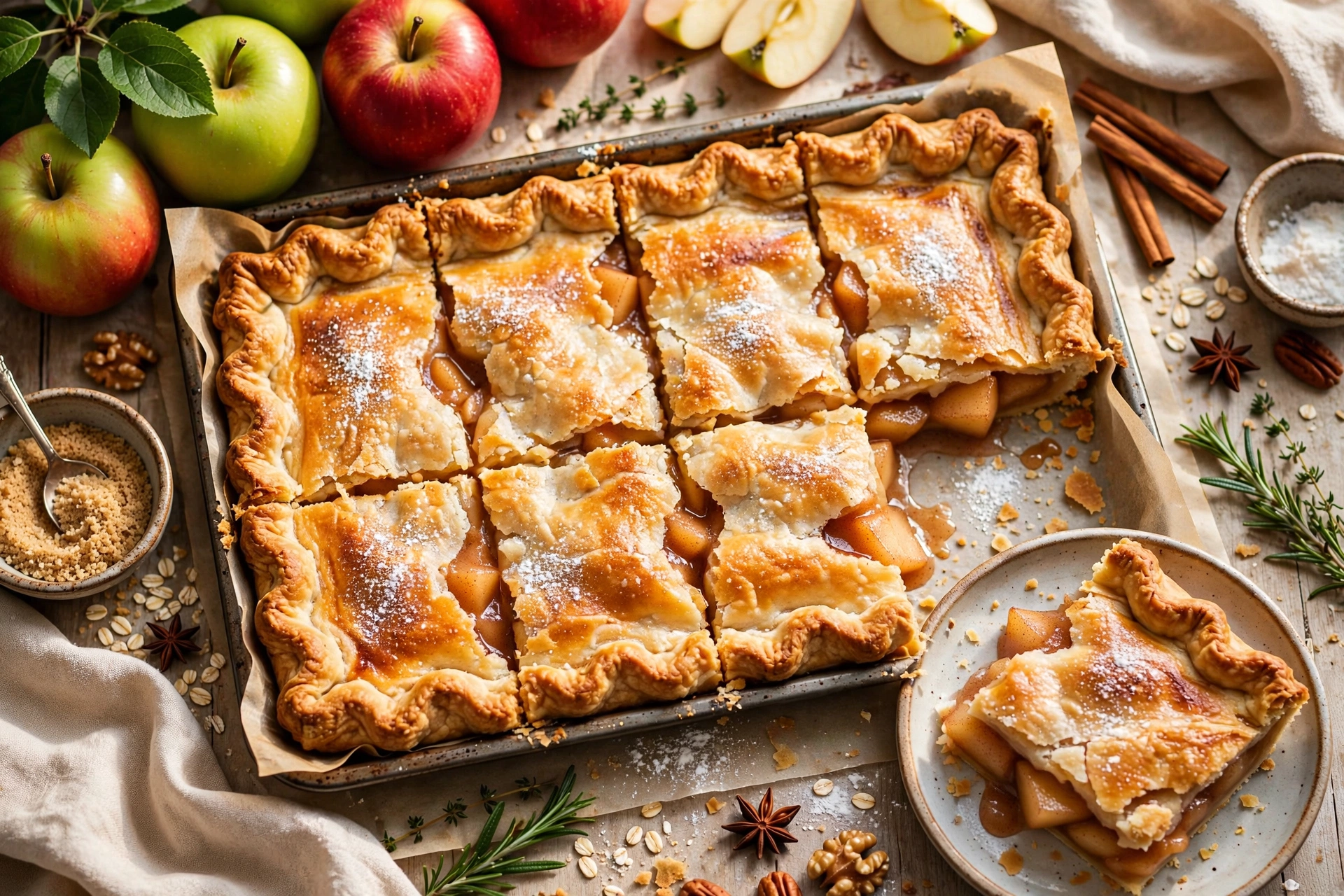 Apple Slab Pie
