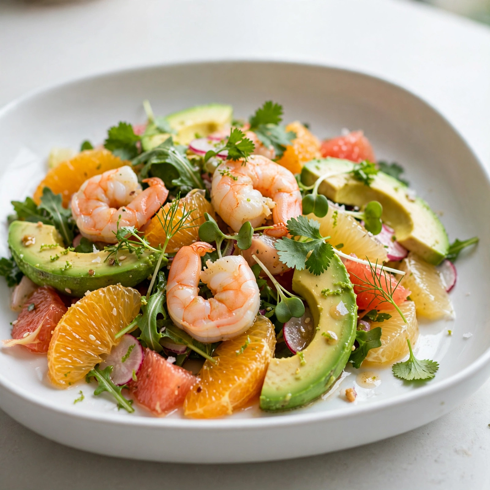 Citrus Shrimp Salad with Avocado