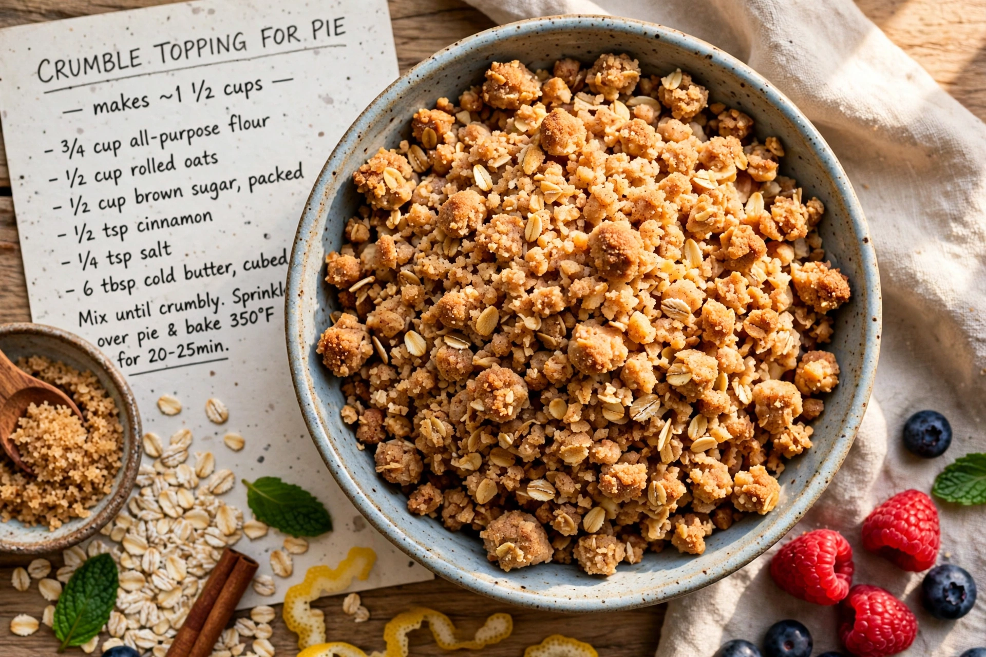 Climeble Topping for Pie