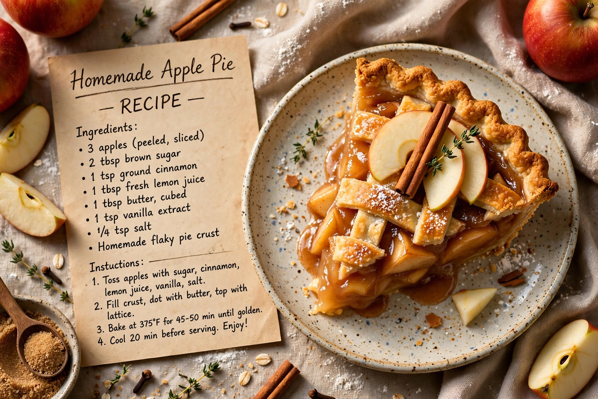 Homemade Apple Pie