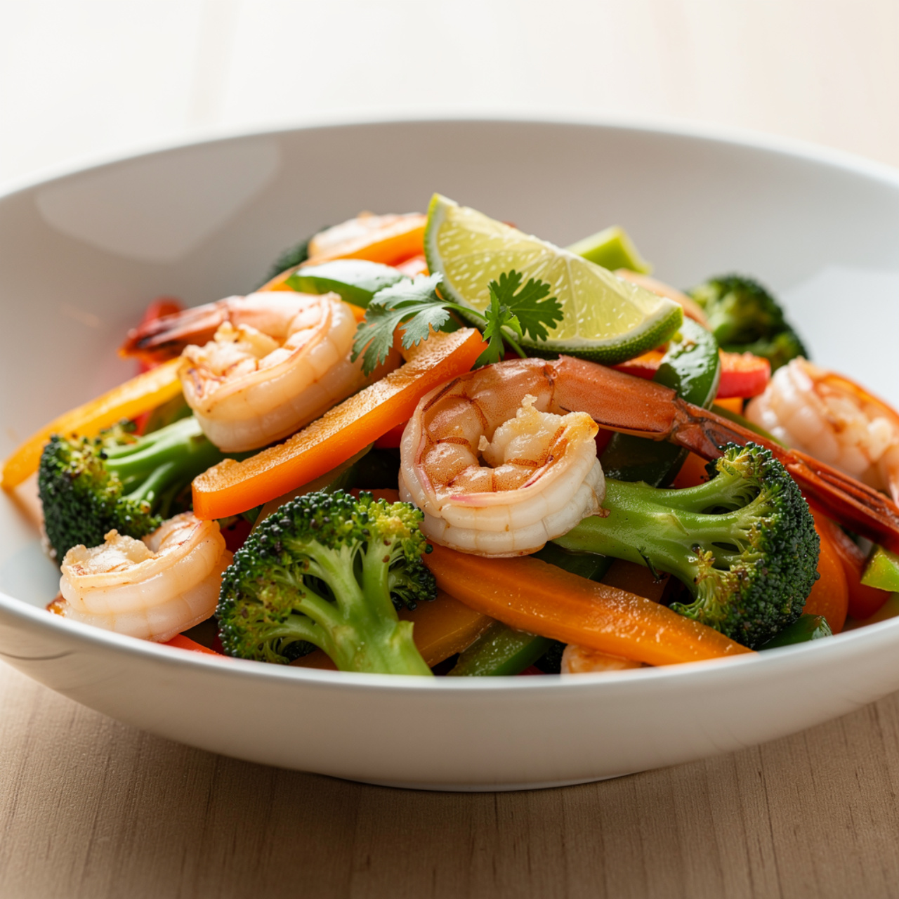 Shrimp and Vegetable Stir-Fry